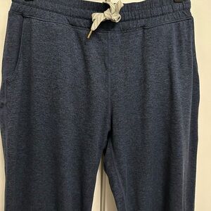 Womens Navy Blue Jogger Pants
